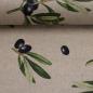 Preview: Baumwolle beschichtet Olivenzweige auf Natur by Swafing